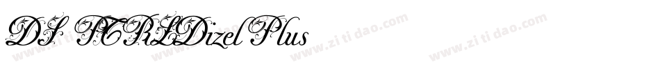 DS PTRLDizelPlus字体转换